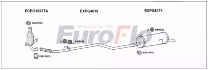 Система выпуска ОГ EuroFlo PG20614D 1001A